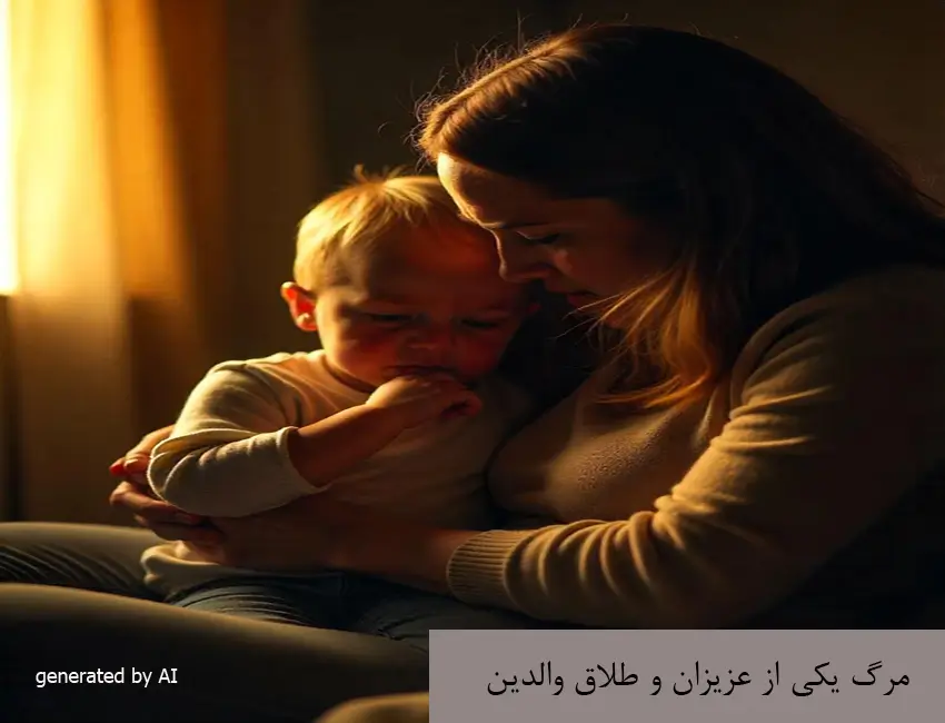 مشاوره کودک 5 یکی از عزیزان و طلاق والدین