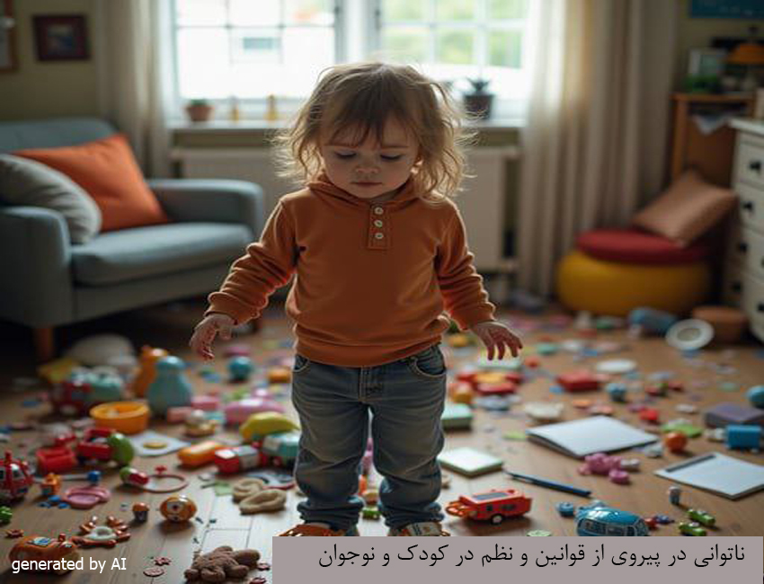 مشاوره کودک 16 A disorganized child with ADHD.