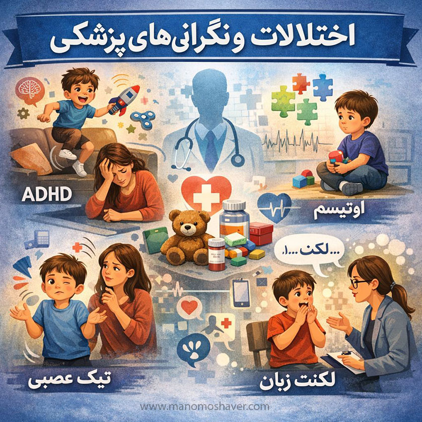 اختلالات و نگرانی های پزشکی